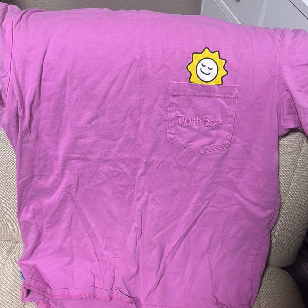 Dutch Bros Kids Pink T-Shirt
